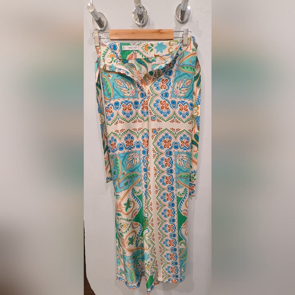 MNG Colorful Patterned Pants